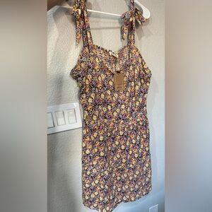 Natural Life Vibrant Floral Dress